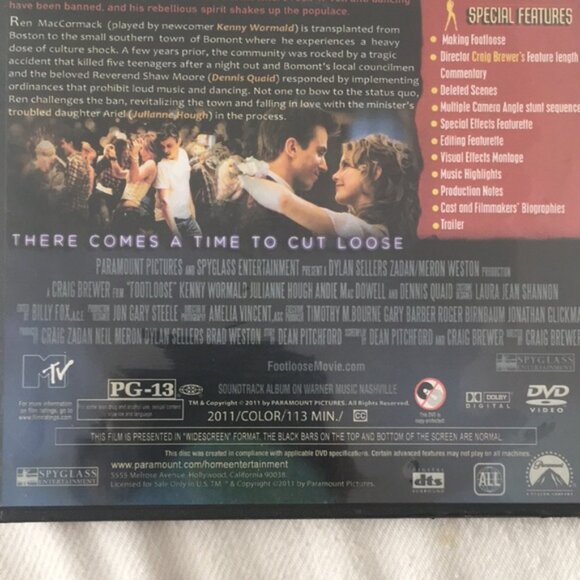 Footloose There Comes A Time To Cut Loose DVD - Picture 6 of 6